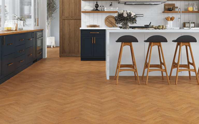 Montique Sherwood Herringbone Burnham Engineered Wood