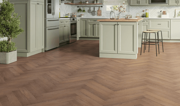 Montique Herringbone 12 Romsey Laminate