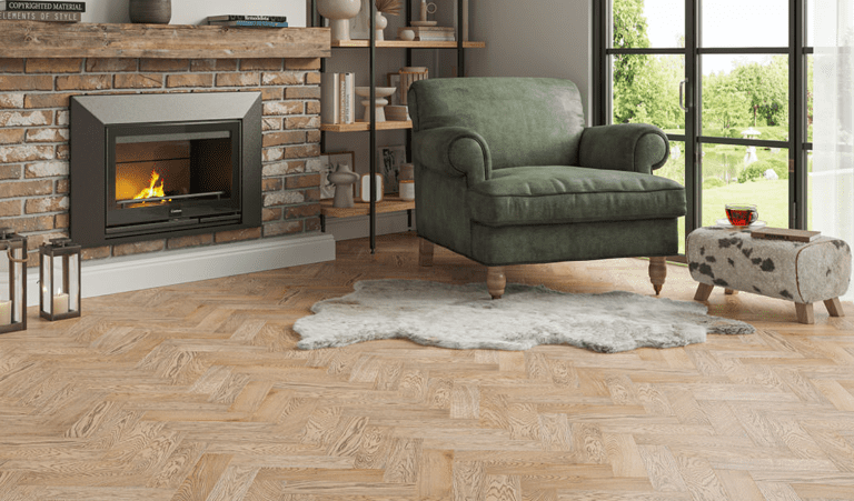 Montique Ardennes Herringbone Hazlehead Engineered Wood