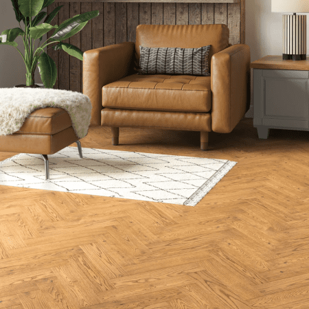 Montique Black Forest Herringbone Moors Engineered Wood