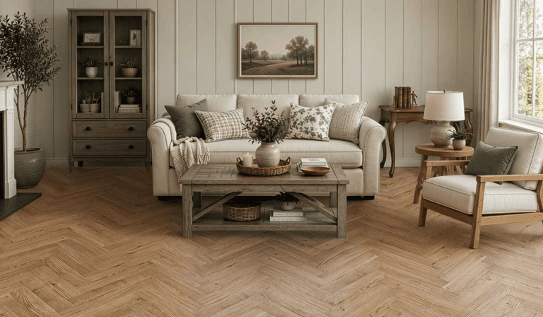 Montique Cannock Chase Solid Herringbone Cadogan Solid Wood