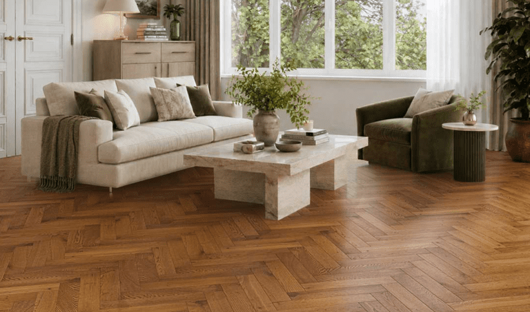 Montique Cannock Chase Solid Herringbone Fitzroy Solid Wood