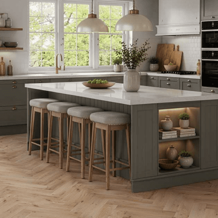 Montique Cannock Chase Solid Herringbone Midhurst Solid Wood