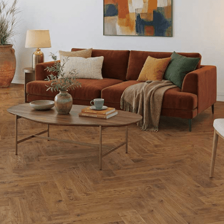 Montique Cannock Chase Solid Herringbone Russell Solid Wood