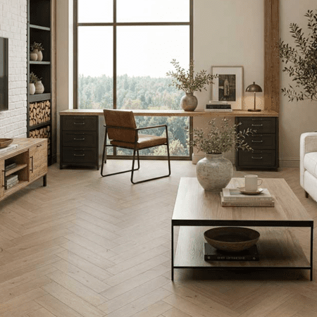 Montique Cannock Chase Solid Herringbone Stamford Solid Wood
