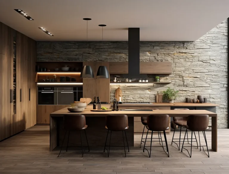 best flooring for open-plan kitchen-living room
