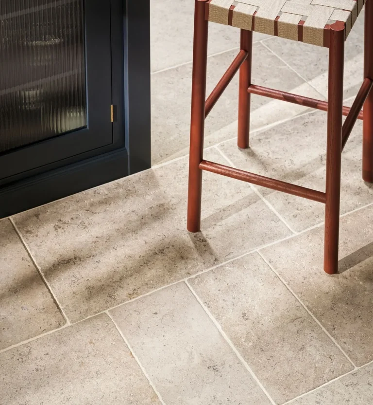 FIRED EARTH Dijon Tumbled Limestone Tile 61 x 40.6