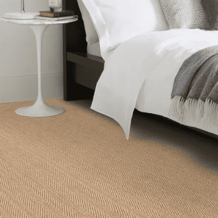 Alternative Flooring Anywhere Ca-rPET Herringbone Re-act Carpet